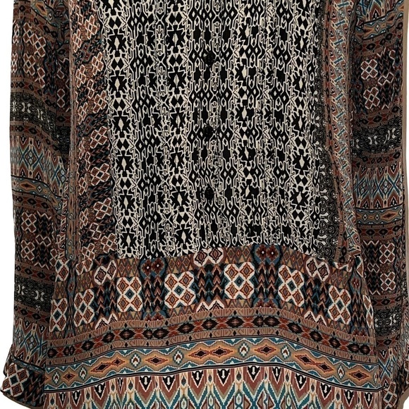 Tolani Indian print dress, silky and lovely! - Picture 7 of 9